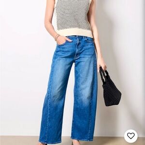 MOTHER full pipe denim jeans